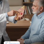 Tumor renal com cirurgia robótica.