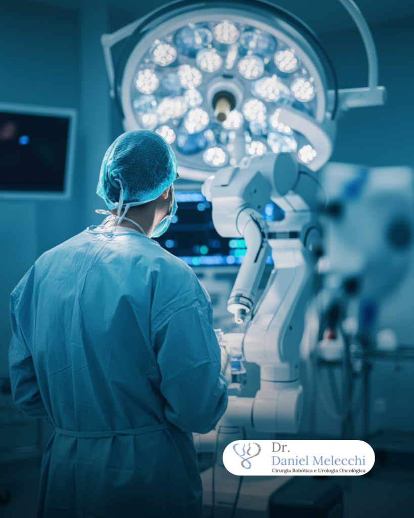 Tumor renal localizado: vantagens da cirurgia robótica em vez da cirurgia aberta.