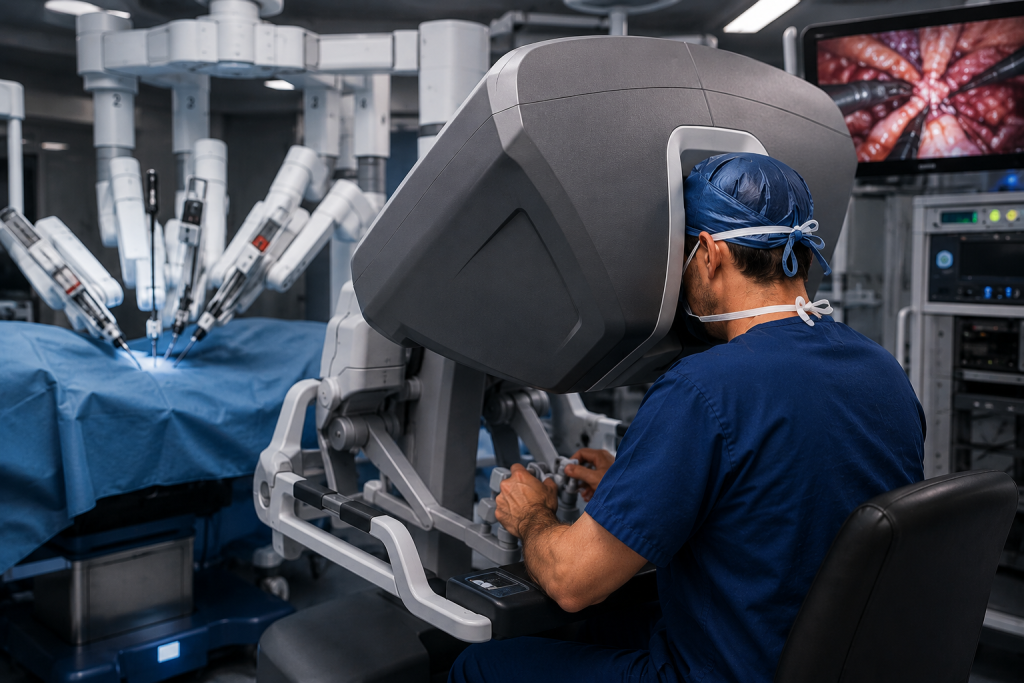 cirurgia robotica prostata